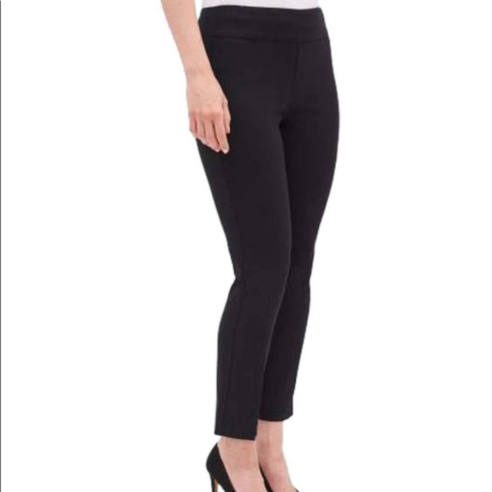 Tribal Flattin It Ankle Pant, Skinny Black Size 14